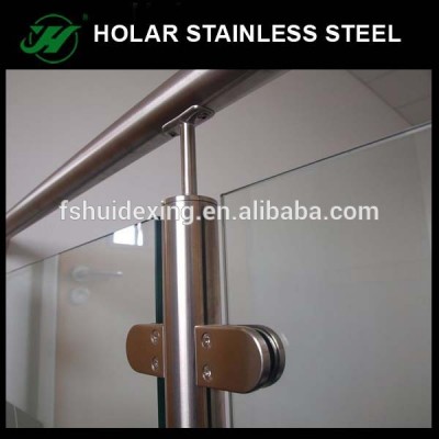 Inox glass stair rail hardware